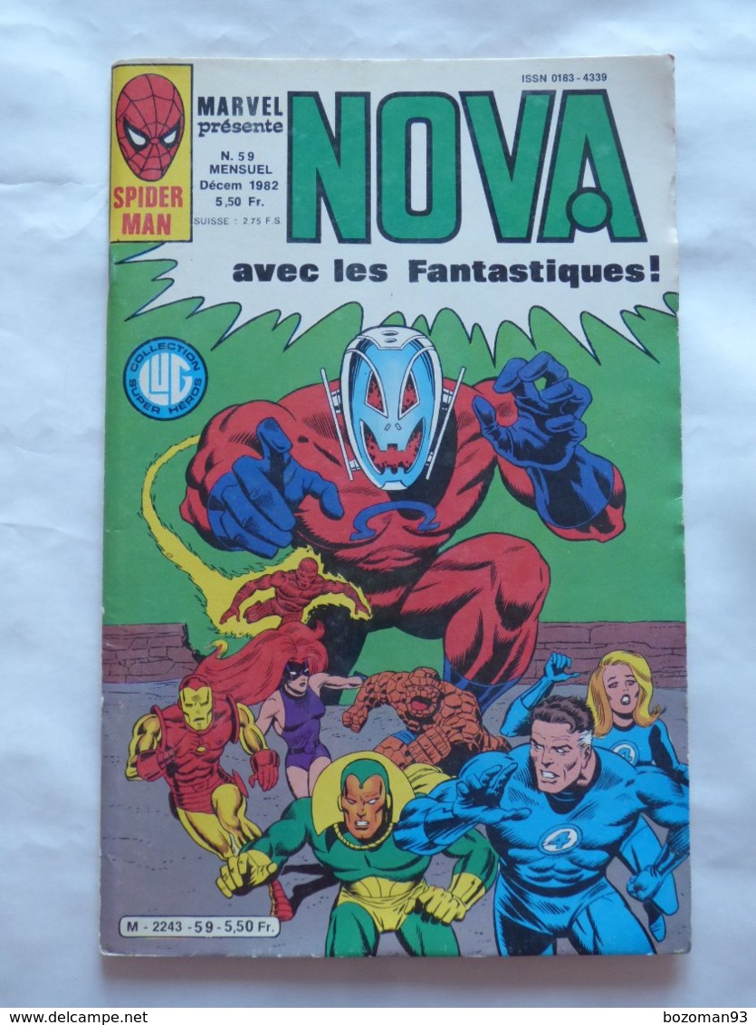 NOVA  N° 59   TRES BON ETAT - Nova