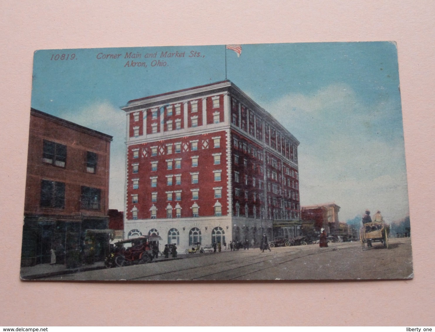 Corner MAIN And MARKET Sts ( 10819 - Acmegraph ) Anno 19?? ( Zie/voir Photo ) ! - Akron