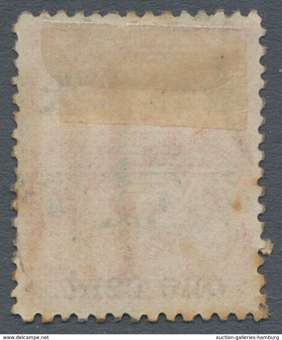 China: 1897 - 3 Cents Red Revenues With Overprint "one Cent" And "2 Cents", Used In Good Condition. - 1912-1949 República