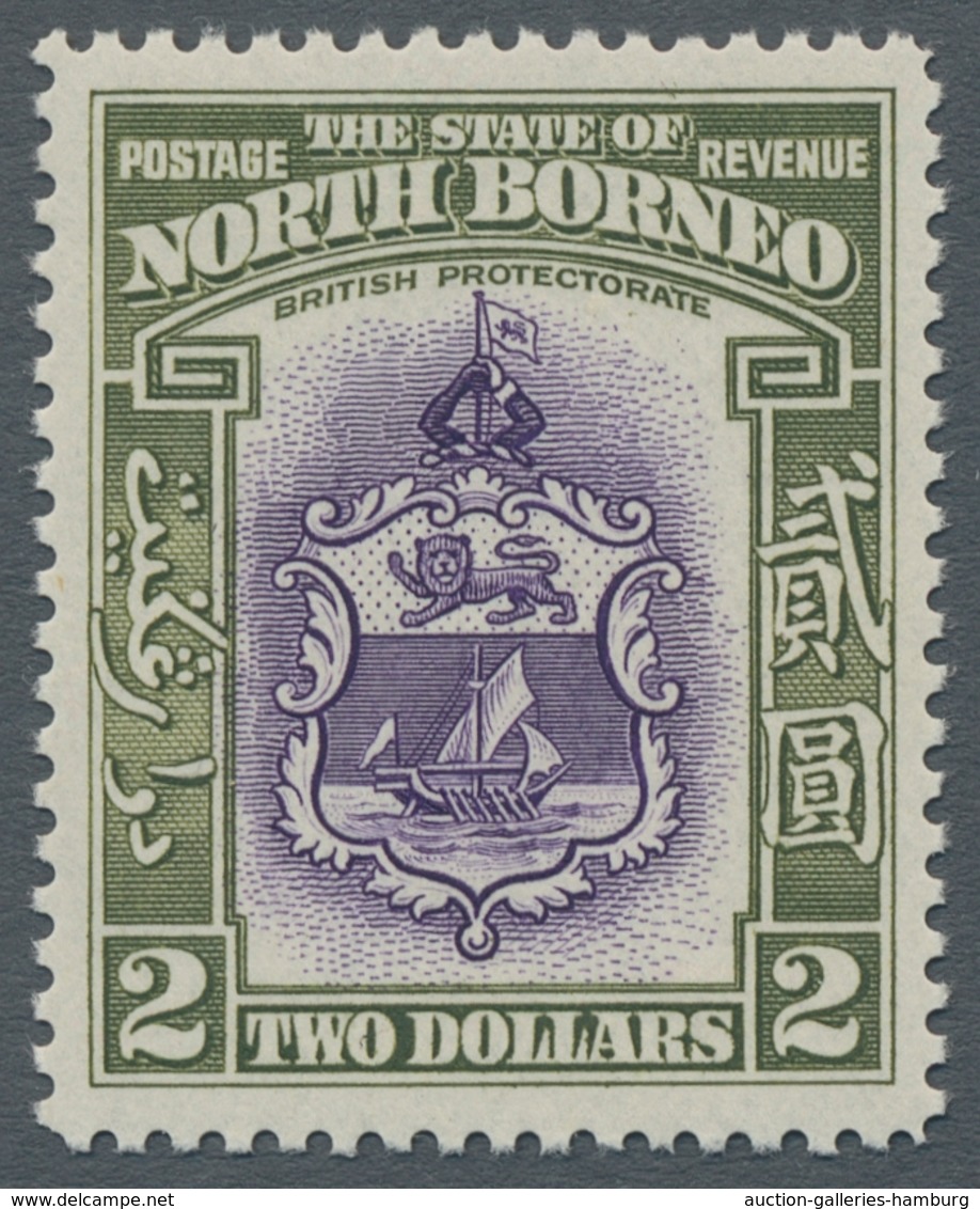 Nordborneo: 1939, Definitives, Complete Set In Excellent Condition, Mint Without Hinged. A Rare Occa - North Borneo (...-1963)