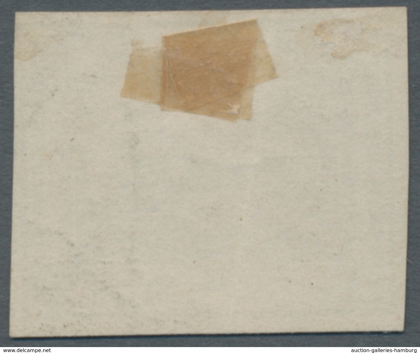 Ägypten: 1867, 1p Black, Sphinx Essay From Pernasson, Imperforate, Very Fine, Sorani Photo Certifica - 1866-1914 Khedivato De Egipto