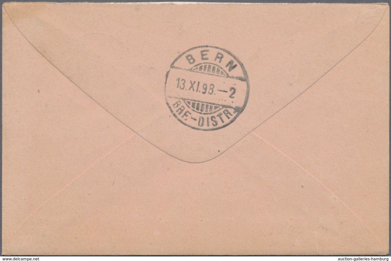 Französisch-Guinea: 1892 Postal Stationery Envelope From Conakry With French Shipmail 1898 To Bern S - Other & Unclassified