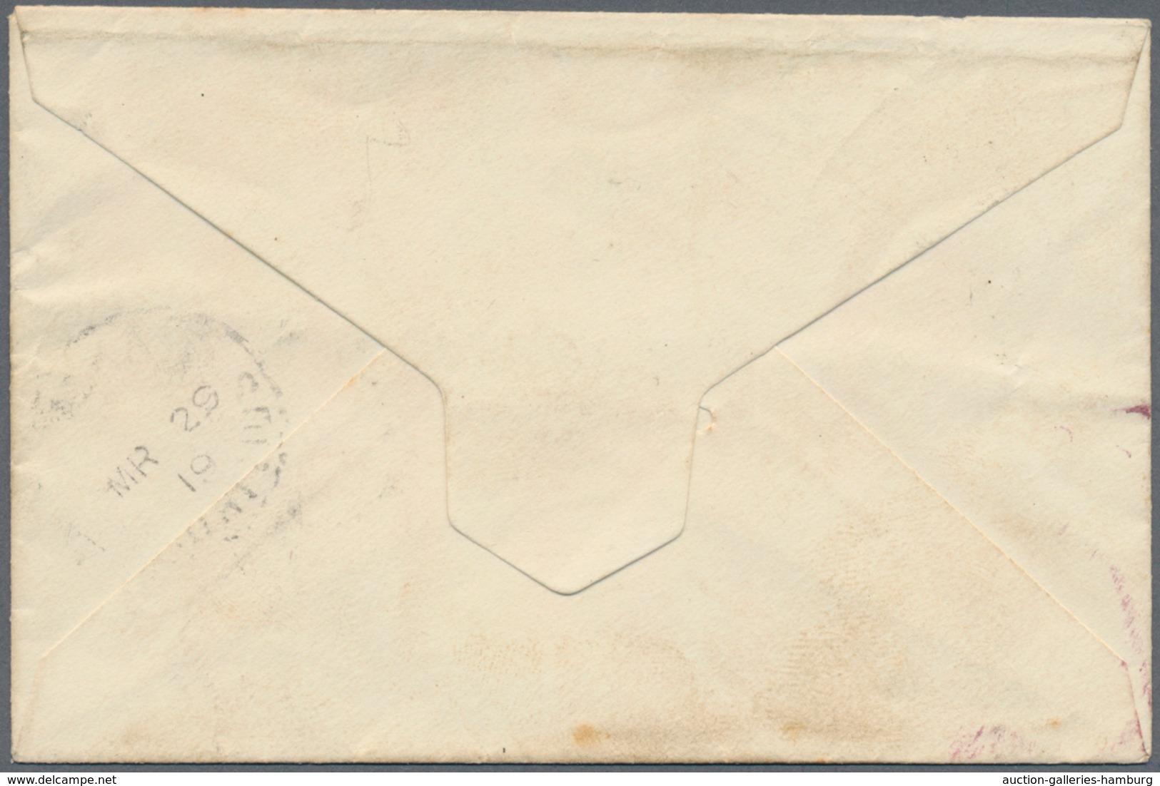 Mauritius: 1910/1919. Calling Card Size Small Postal Stationery Envelope 2c Brown Addressed To Moka - Mauritius (...-1967)