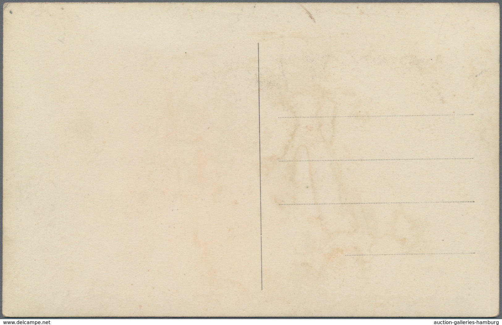 Curacao: 1917, 12 1/2 C blue postal stationery envelope, uprated with 10 C rose, sent registered fro