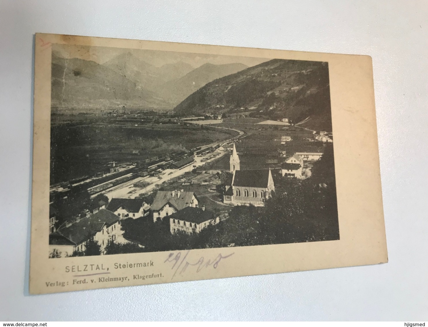 Austria Österreich Austro Hungarian Monarchy Selztal Steiermark Train Station Bahnhof 11525 Post Card Postkarte POSTCARD - Selzthal