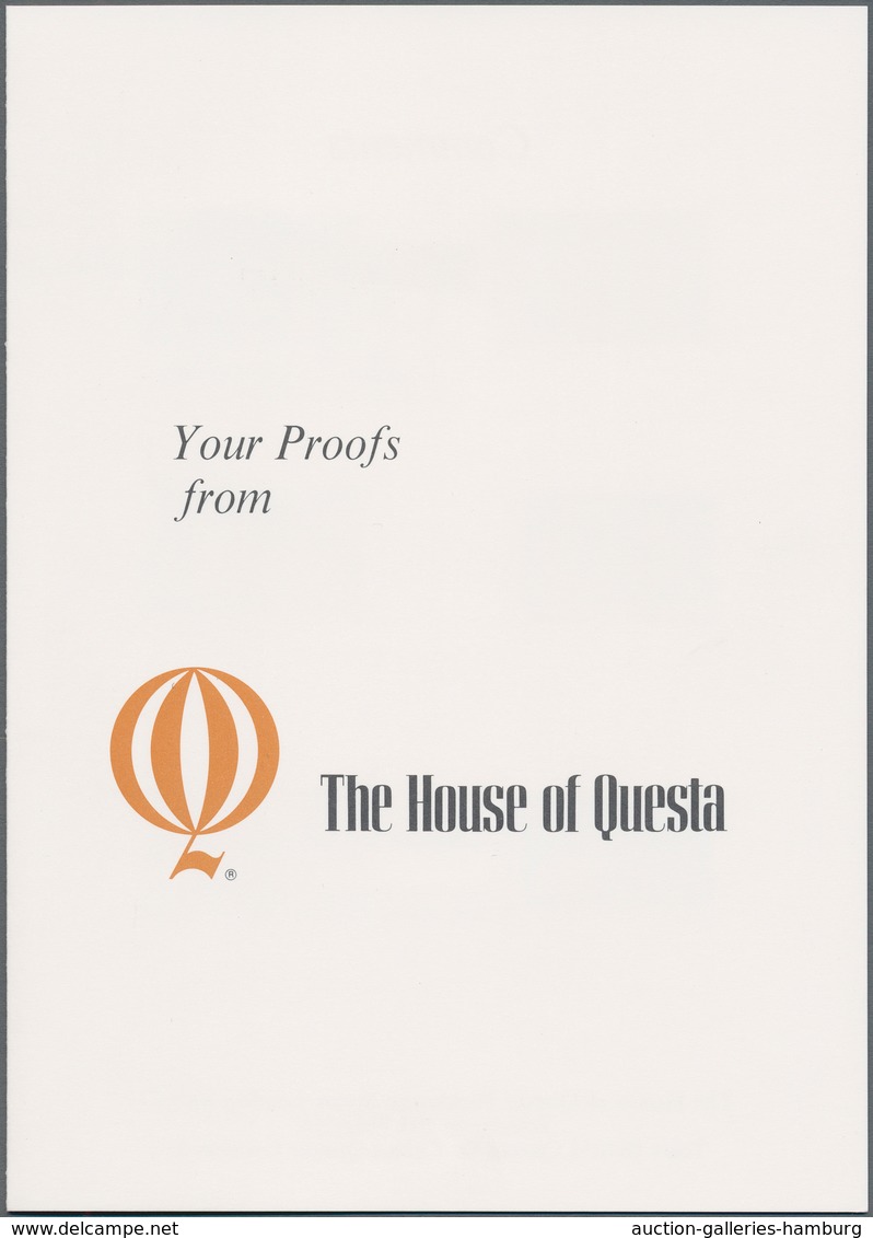 Vereinte Nationen - New York: 1991. Rights Of The Child. Die Proofs For The Issues Of New York (Mi # - Other & Unclassified