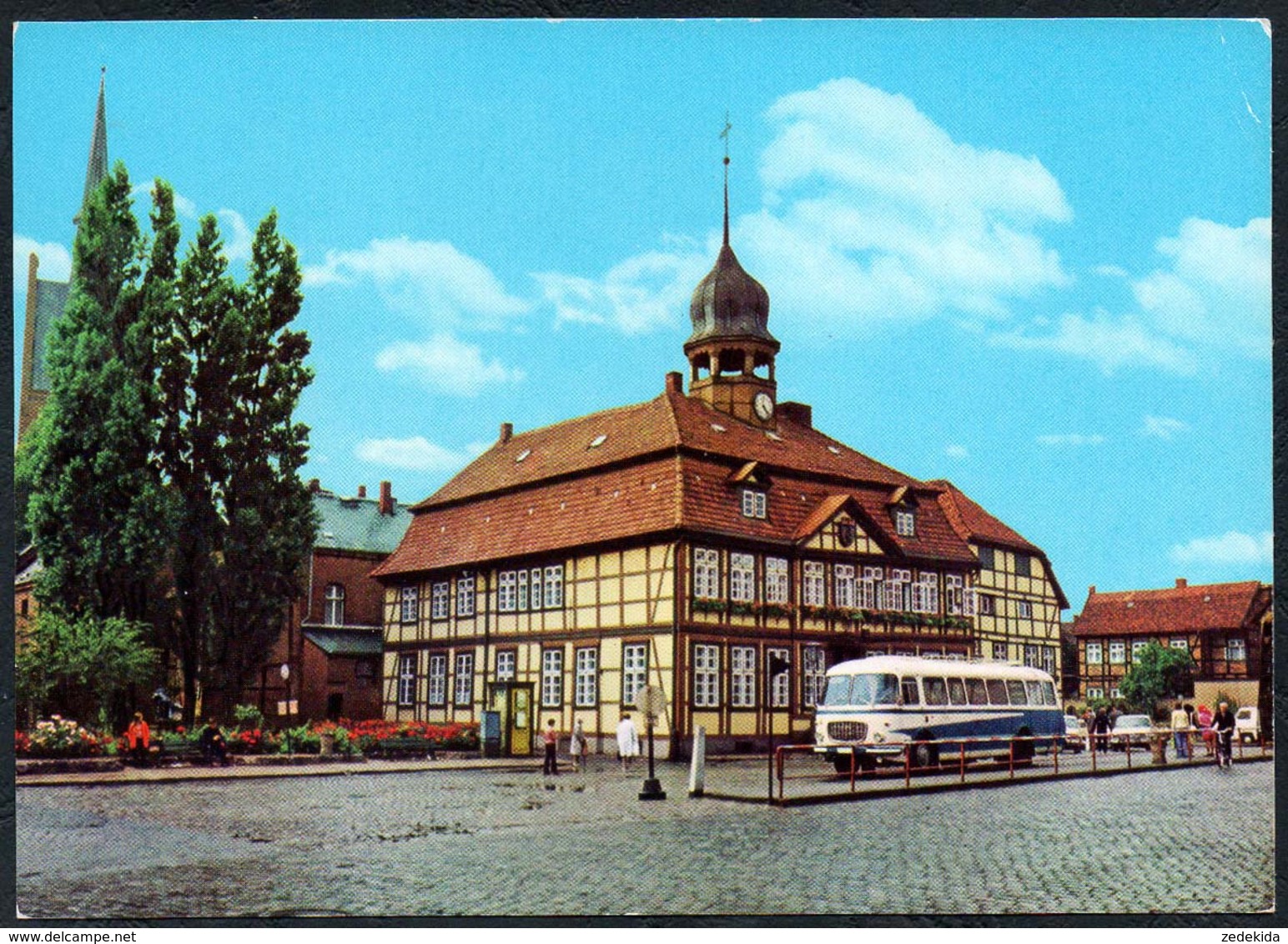 C8835 - TOP Grabow - Bus Robur ?? Skoda ?? Tatra ?? - Bild Und Heimat Reichenbach Verlag DDR - Ludwigslust