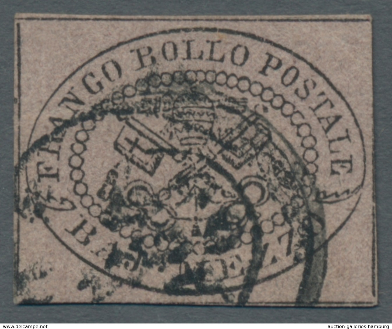 Italien - Altitalienische Staaten: Kirchenstaat: 1852-68, Gestempelte Sammlung Von Knapp 100 Werten - Kirchenstaaten