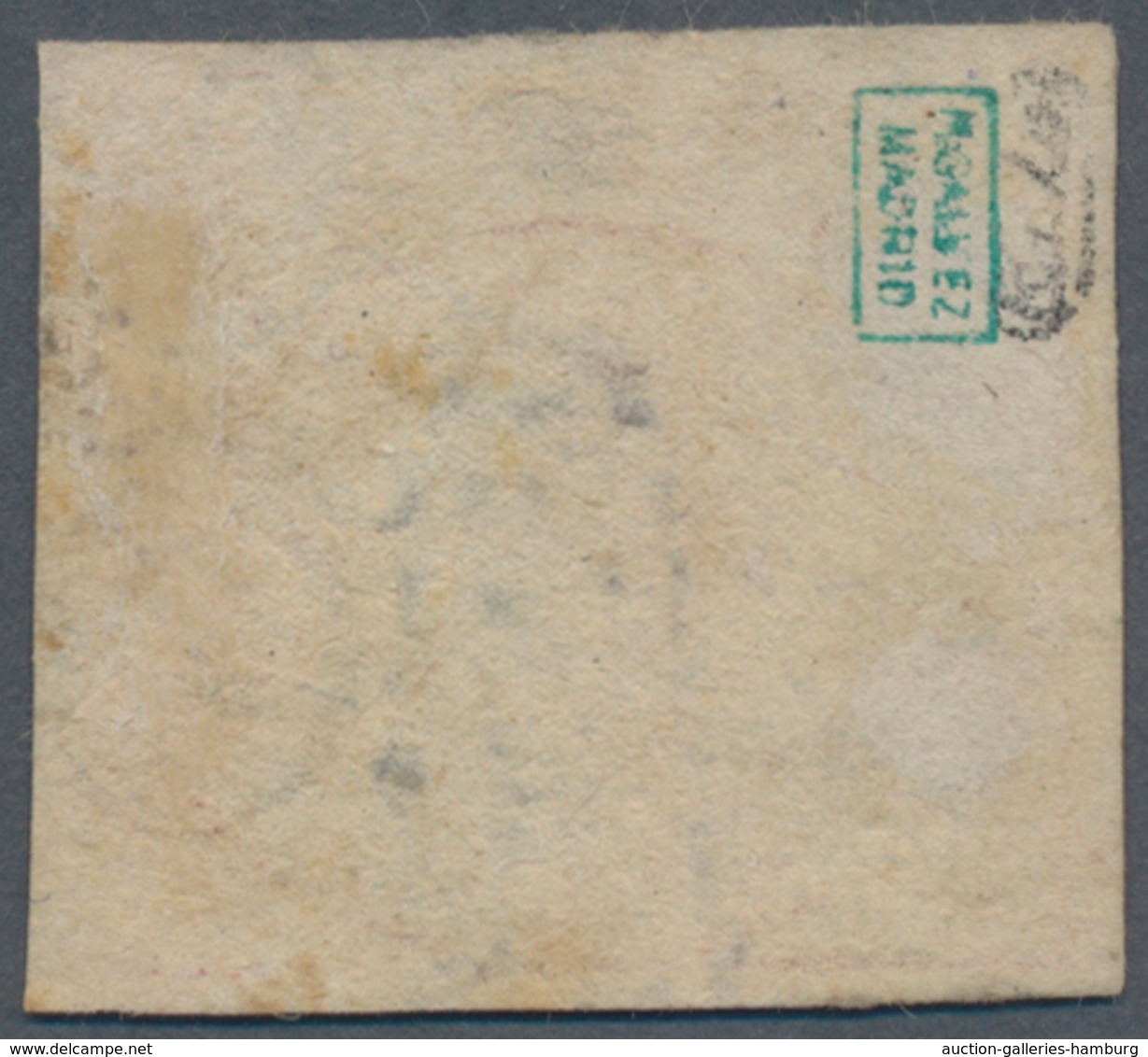 Italien - Altitalienische Staaten: Neapel: 1858, 50 Grana Brown-rose Cancelled With Frame Stamp, Mar - Neapel