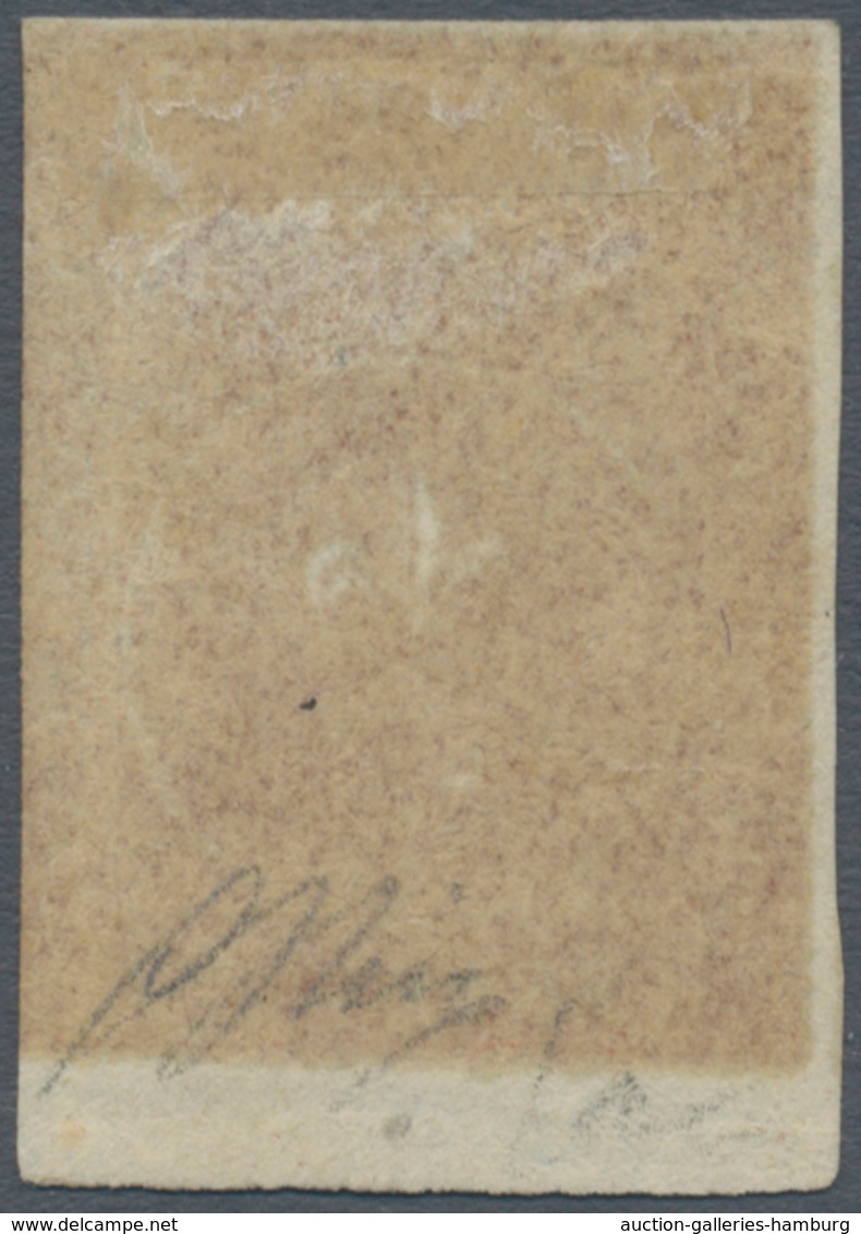 Italien - Altitalienische Staaten: Parma: 1851, 25 Cents Dark Red Brown, Mint Without Gum, Three Goo - Parma