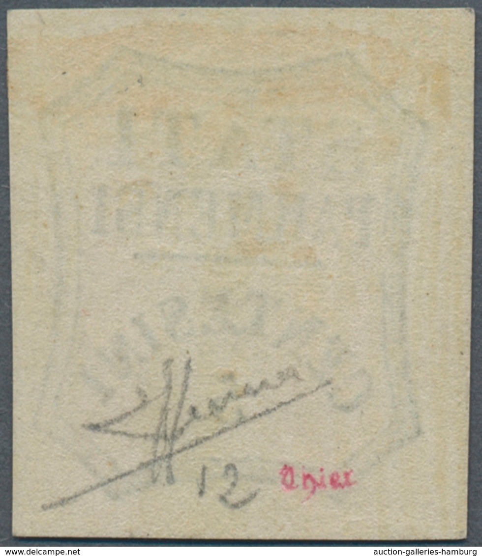 Italien - Altitalienische Staaten: Parma: 1859, Octagonal Shield 5 C Blue-green MINT NEVER HINGED OR - Parma