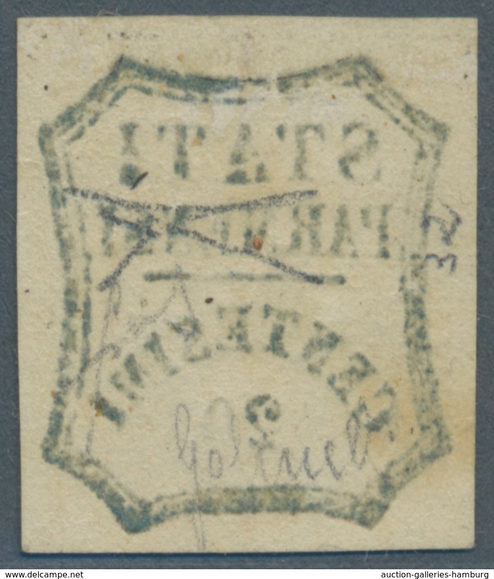 Italien - Altitalienische Staaten: Parma: 1859, 20 Cent Dark Blue Mint With Original Gum, "A" And "I - Parma