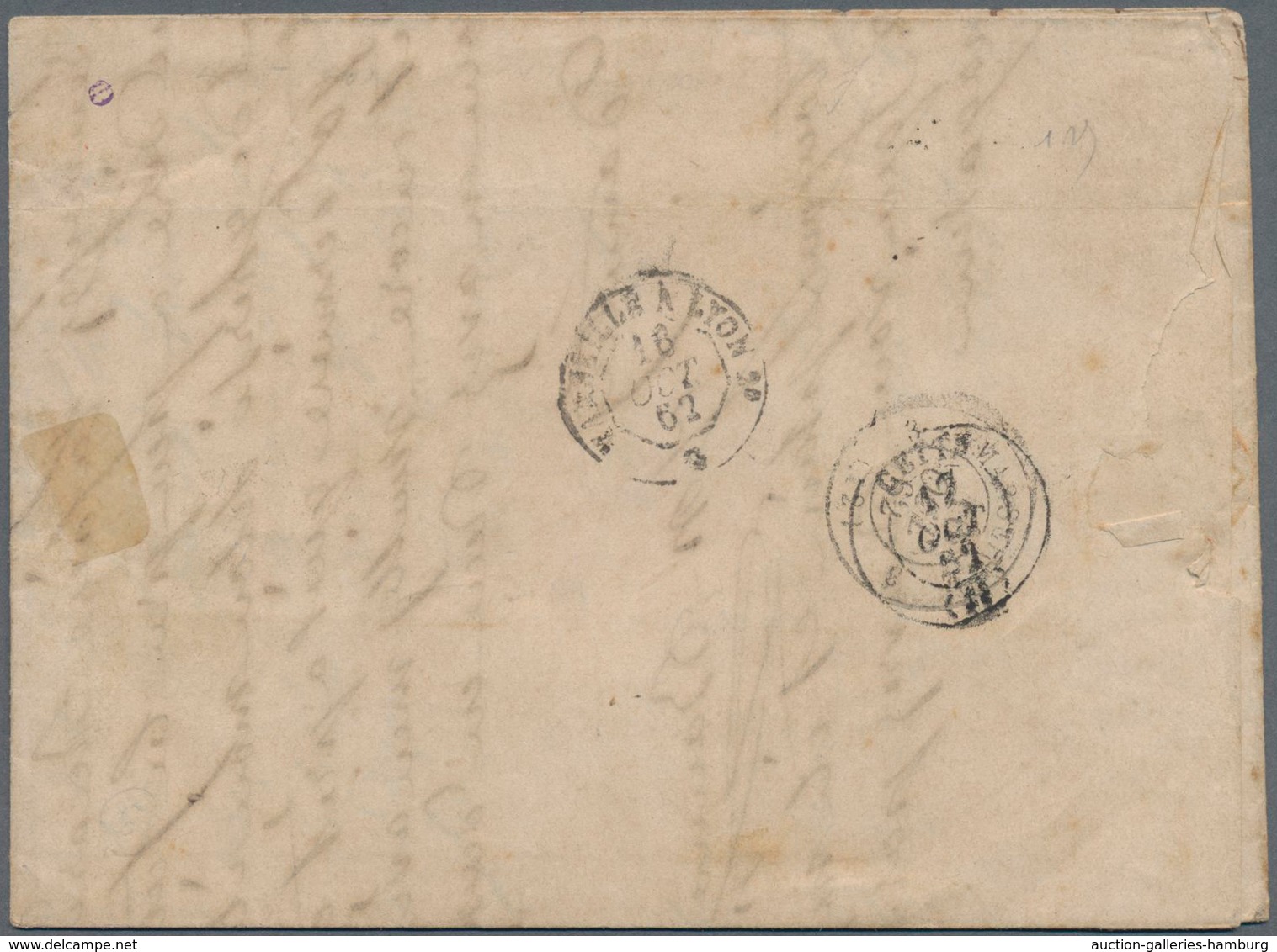 Italien - Altitalienische Staaten: Sardinien: 1862, 40 C Carmine Single Franking Cancelled With Dot - Sardinia