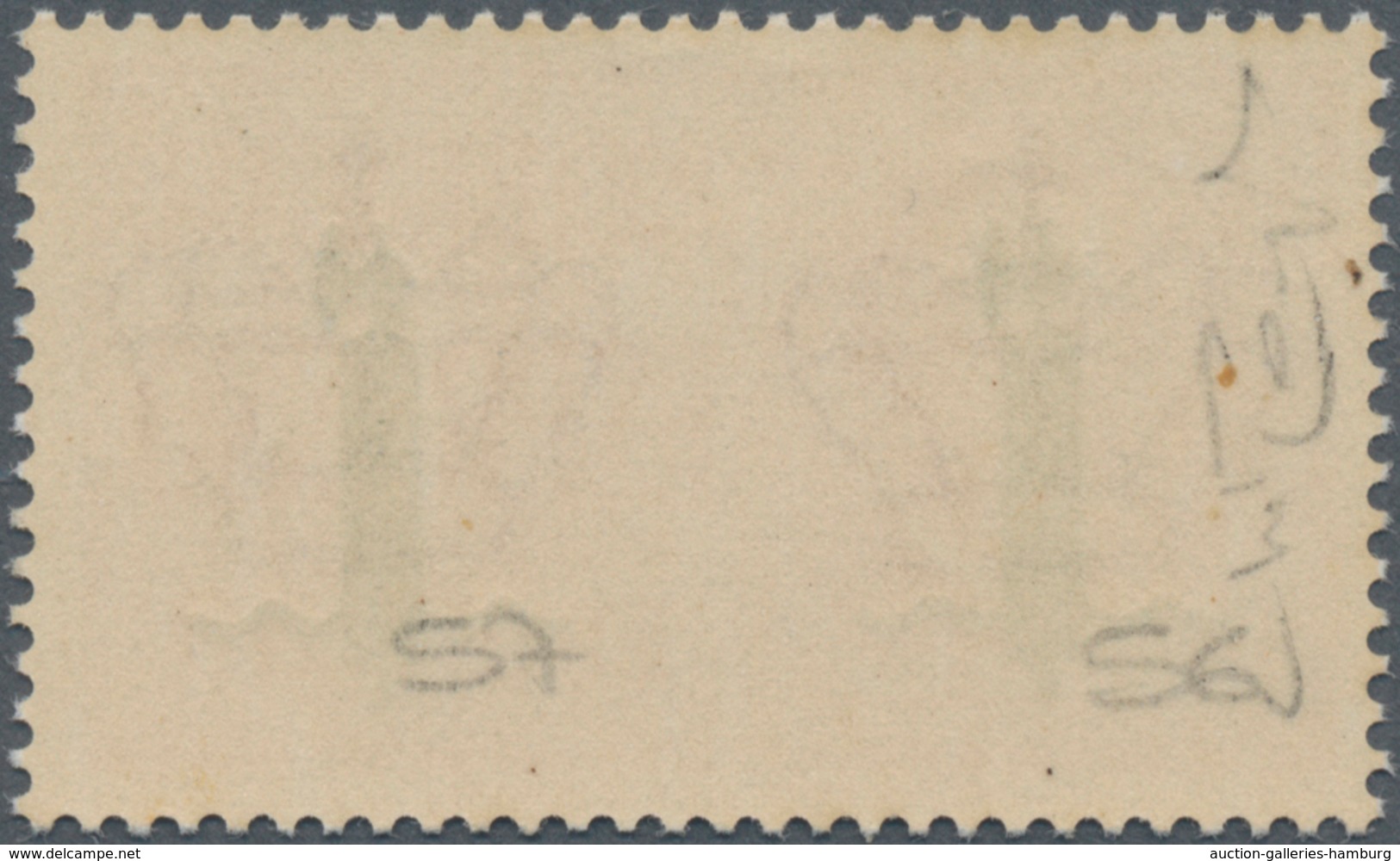 Italien: 1944, Rep.Sociale, Express Stamp 2.50l. Orange With Overprint Proof "two Impression Of Fasc - Mint/hinged