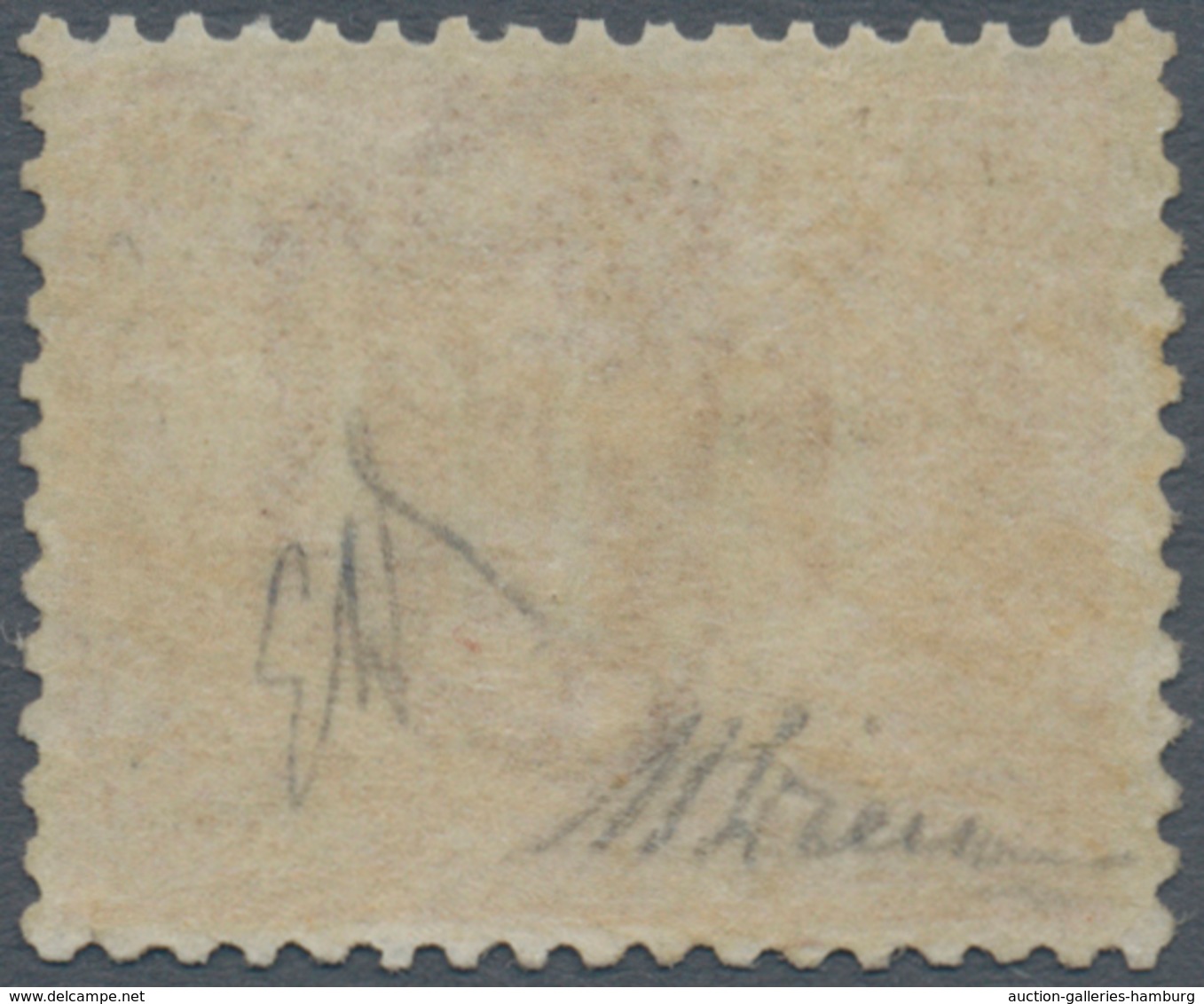 Italien - Portomarken: 1869, 10 Cents Brown Orange, MNH, Slightly Repaired, Excellent Centering. Sig - Postage Due