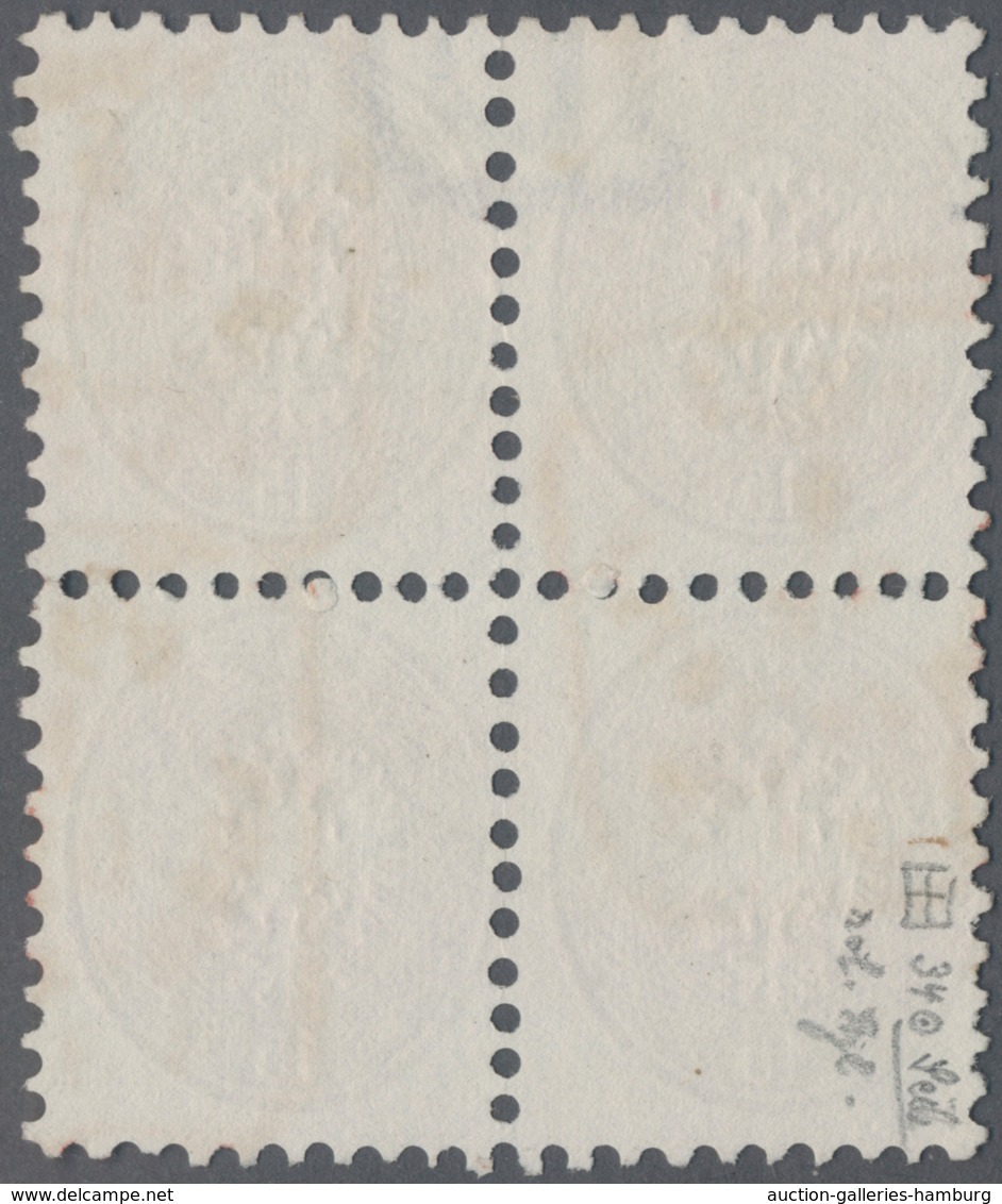 Österreich: 1863/1864, 15 Kr. Braun, Farbfrischer Und Gut Gezähnter 4er-Block, Sauber Gestempelt "WI - Used Stamps