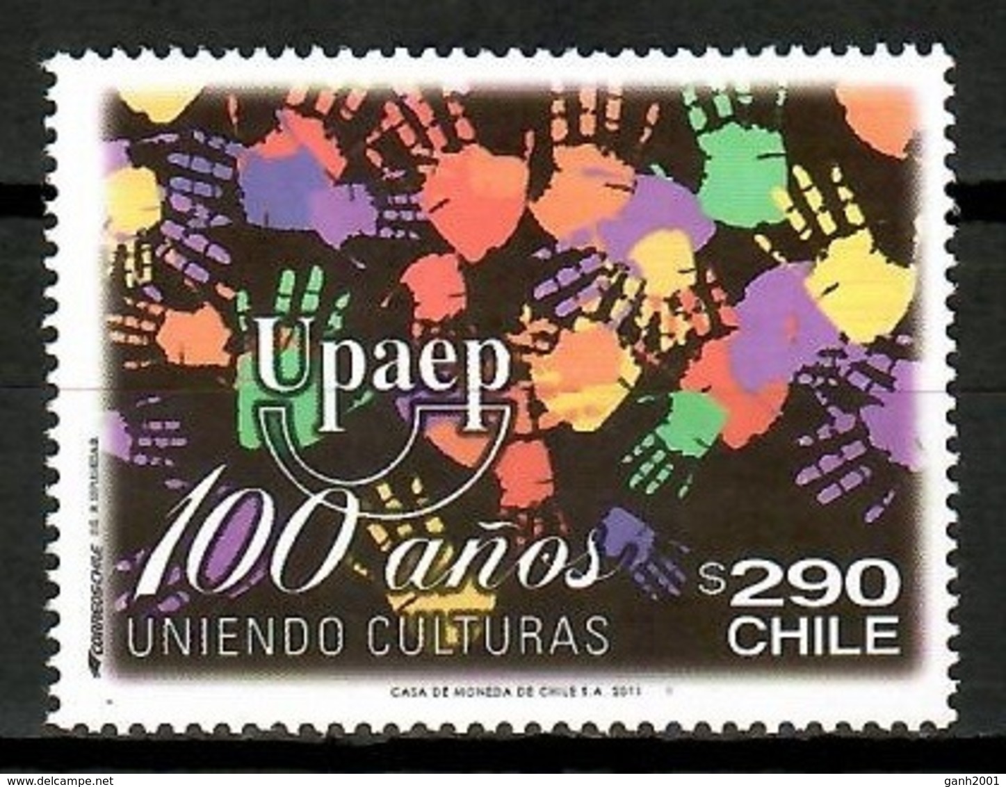 Chile 2011 / UPAEP Centennial MNH 100 Años UPAEP / Cu13808  38-41 - Emissions Communes