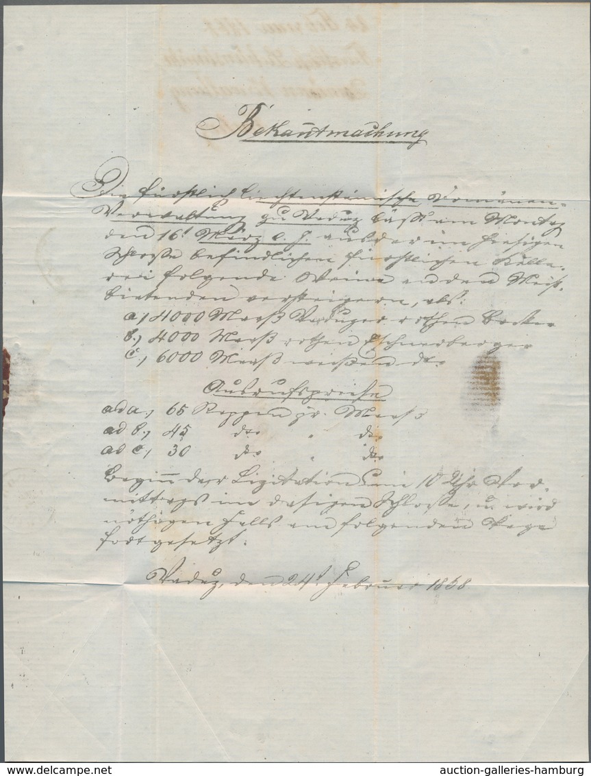 Österreich - Verwendung In Liechtenstein: 1868, 5 Kr. Rot Kaiserkopf Nach Rechts, Grober Druck, Type - Sonstige & Ohne Zuordnung