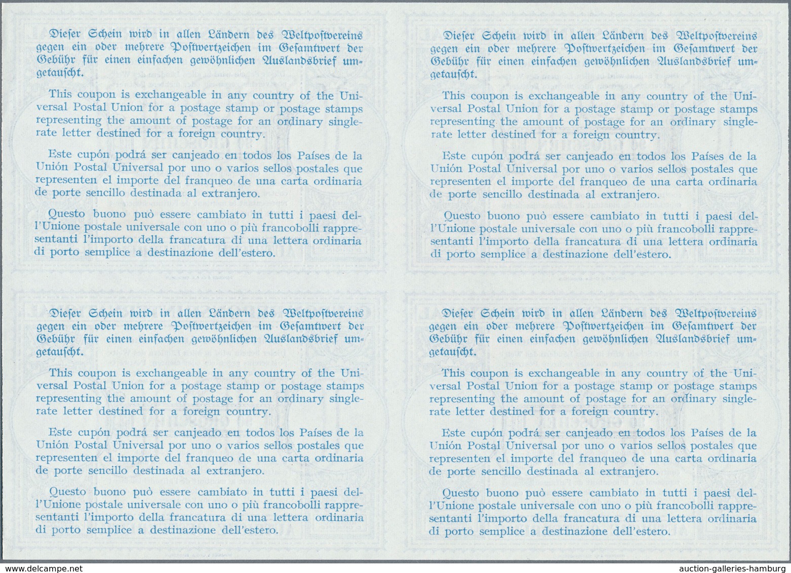 Österreich - Ganzsachen: 1946, November. Internationaler Antwortschein "90 Groschen" (London-Muster) - Sonstige & Ohne Zuordnung