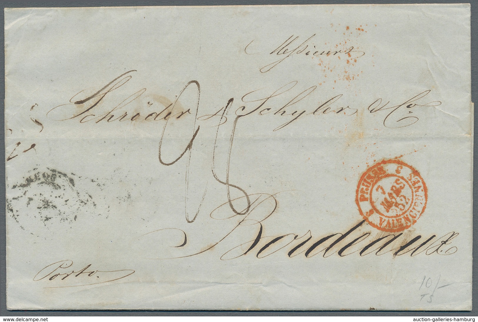 Russland - Vorphilatelie: 1845/56 Four Covers All Sent From/to St. Petersburg With Different Cancels - ...-1857 Prephilately
