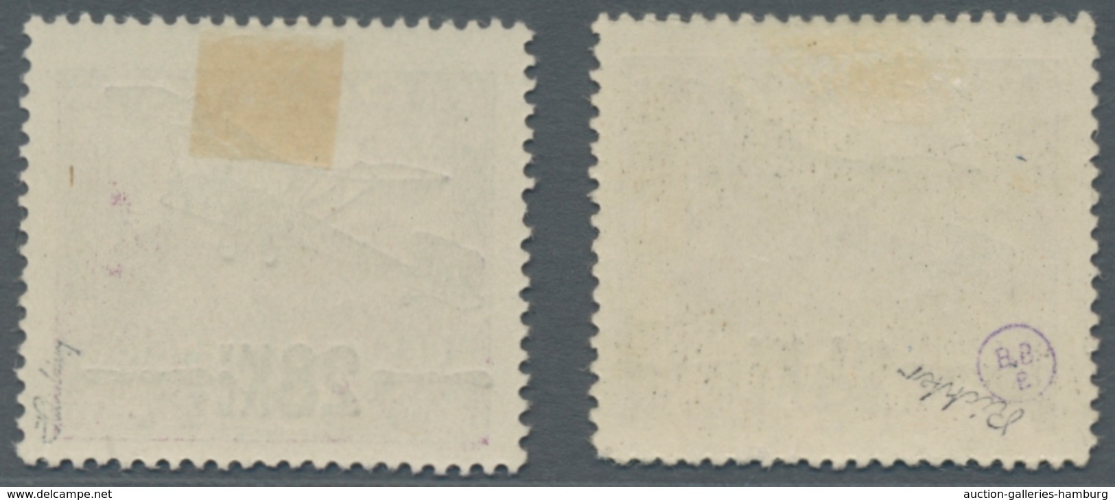 Tschechoslowakei: 1920, "overprints With Perforation C", Unused Set, The 14 Kr. Perforation Partly M - Ungebraucht