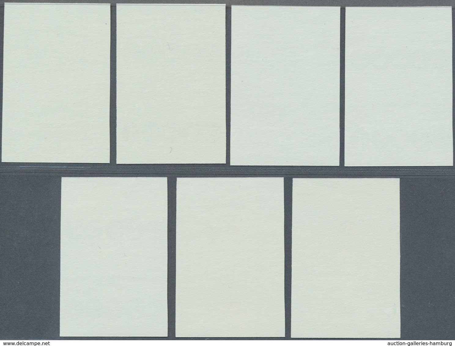 Vereinte Nationen - Wien: 1985. Progressive Proof (13 Phases), Viz Color Separations, In Vertical Pa - Ungebraucht