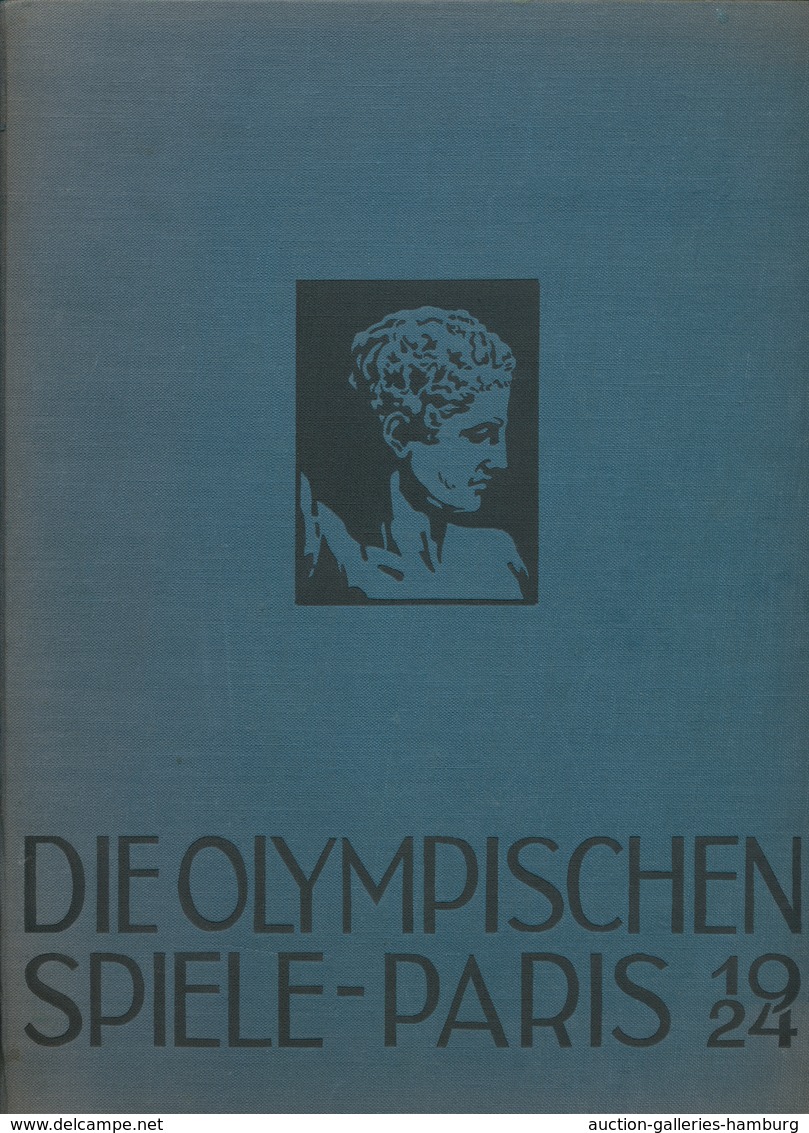 Thematik: Olympische Spiele / Olympic Games: 1924 Und 1928, Die Beiden Seltenen Bücher Von J. Wagner - Other & Unclassified