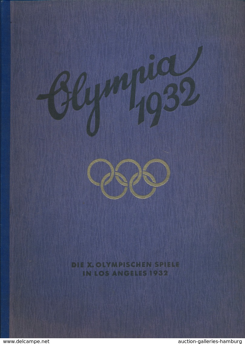 Thematik: Olympische Spiele / Olympic Games: 1924 Und 1928, Die Beiden Seltenen Bücher Von J. Wagner - Sonstige & Ohne Zuordnung