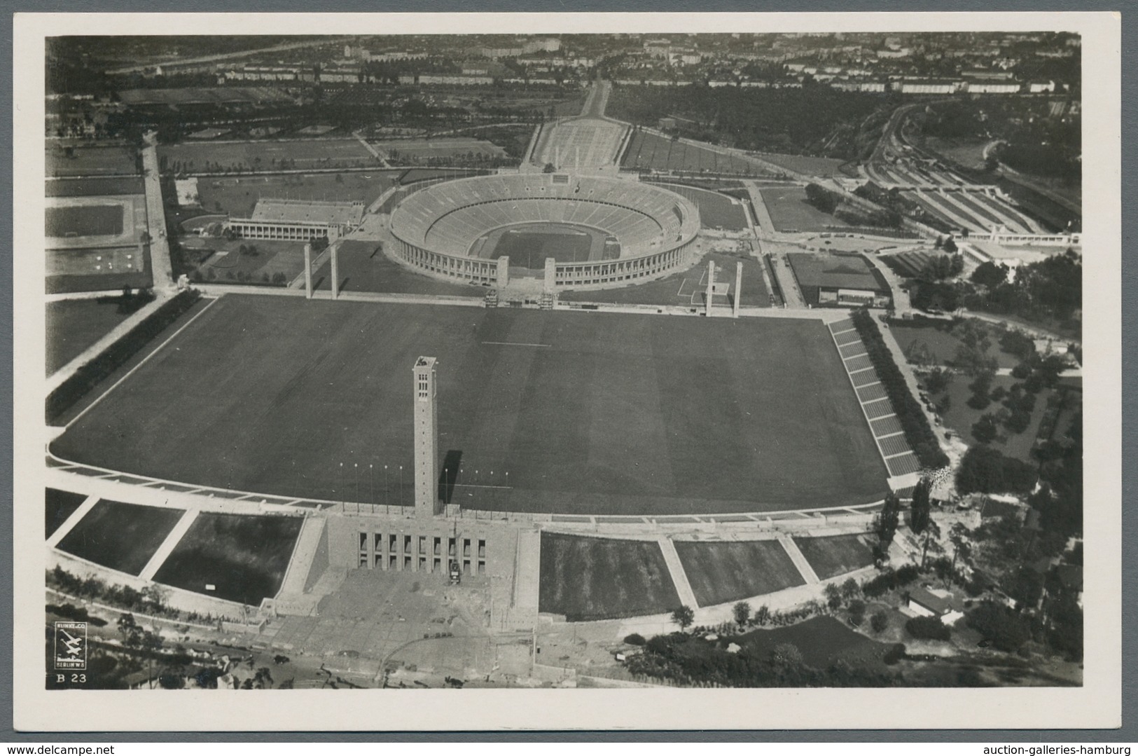 Thematik: Olympische Spiele / Olympic Games: 1936 - BERLIN: 14 S/w-Sonderkarten Ex Bild 3-115 In Seh - Other & Unclassified