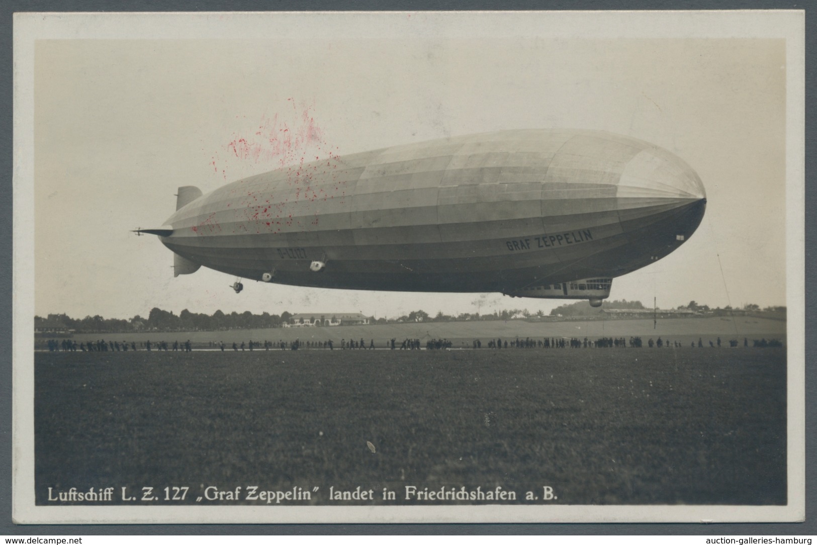 Zeppelinpost Deutschland: 1930, Landungsfahrt Nach Kassel 3.9., Passagierpost Aus Dem Funkraum Mit E - Airmail & Zeppelin