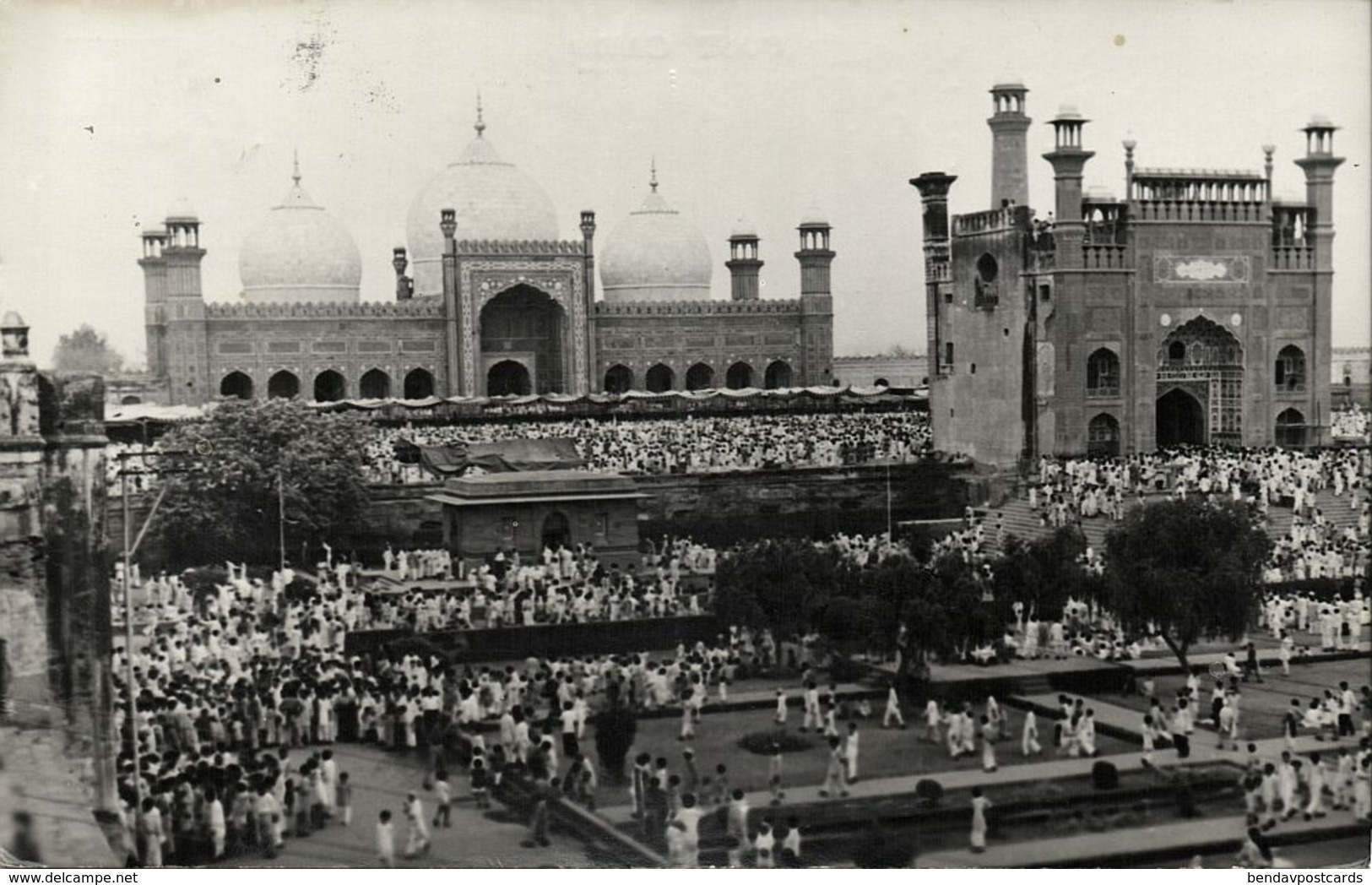 Pakistan, LAHORE, Badshahi Mosque, Islam (1959) RPPC Postcard - Pakistan