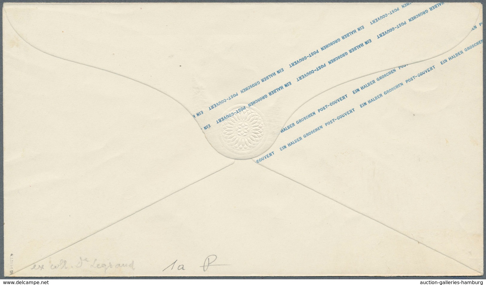 Oldenburg - Ganzsachen: 1861: Ganzsachen-Umschläge, Wertstempel Links, ½ Gr. - 3 Gr., Je Kleinformat - Oldenbourg