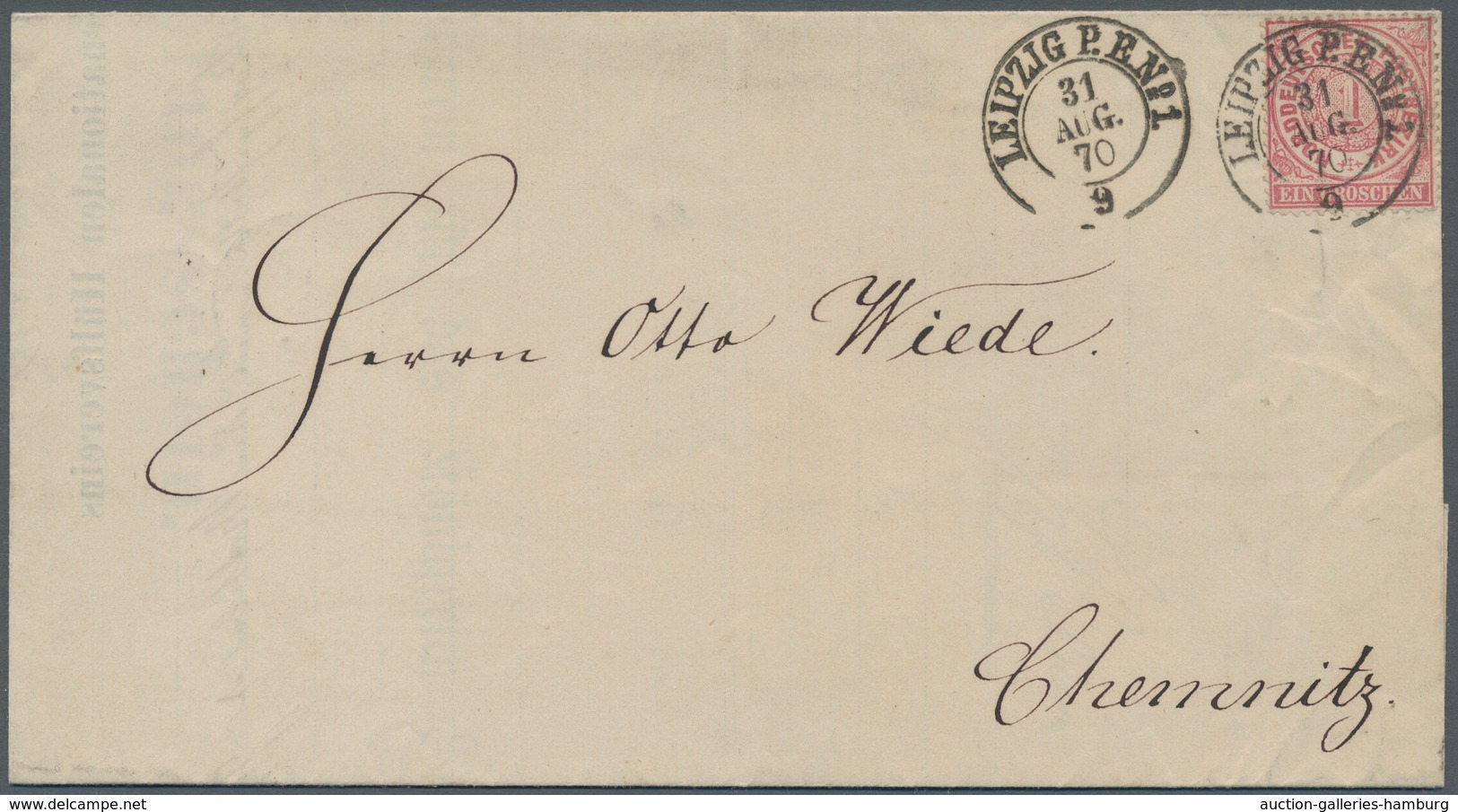 Norddeutscher Bund - Marken Und Briefe: 1869, 1 Groschen Karminrot Gezähnt Entwertet Mit Einem Zweik - Other & Unclassified