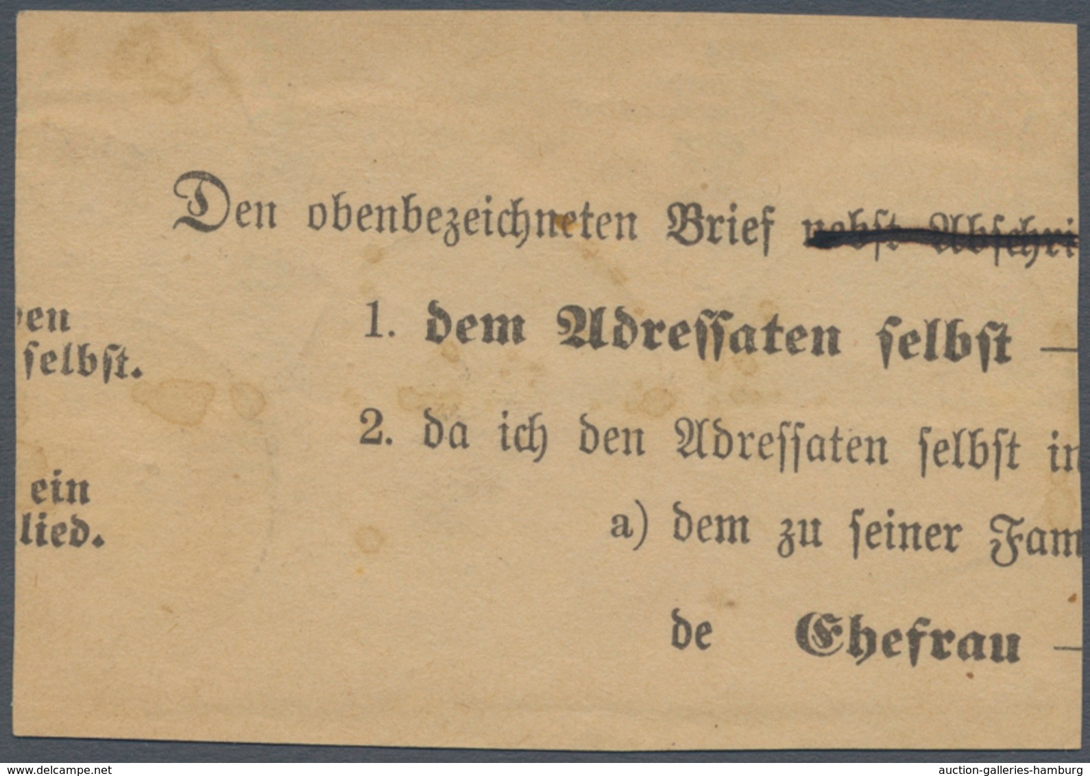 Deutsches Reich - Pfennig: 1880, 3 Pfg. Im 6er-Block Auf Briefstück Mit Glasklaren Abschlägen "WINDS - Other & Unclassified