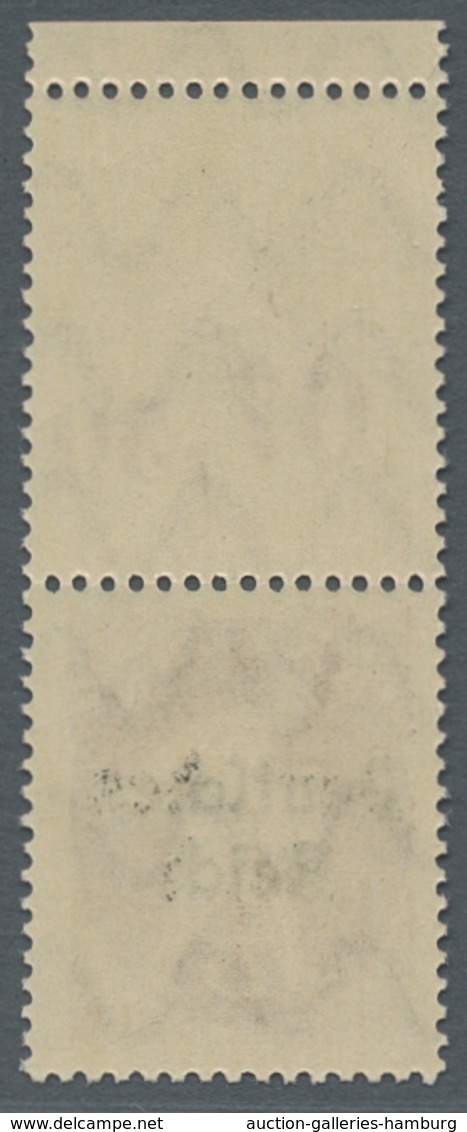 Deutsches Reich - Inflation: 1920, Bayern-Abschied 75 Pfennig Postfrisch Vom Platten-Oberrand Type I - Unused Stamps