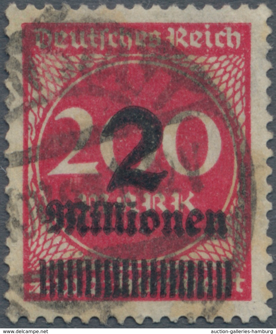 Deutsches Reich - Inflation: 1923: Mio. Auf 200 M. Lebhaftrot Als Fälschung Zum Schaden Der Post, So - Unused Stamps