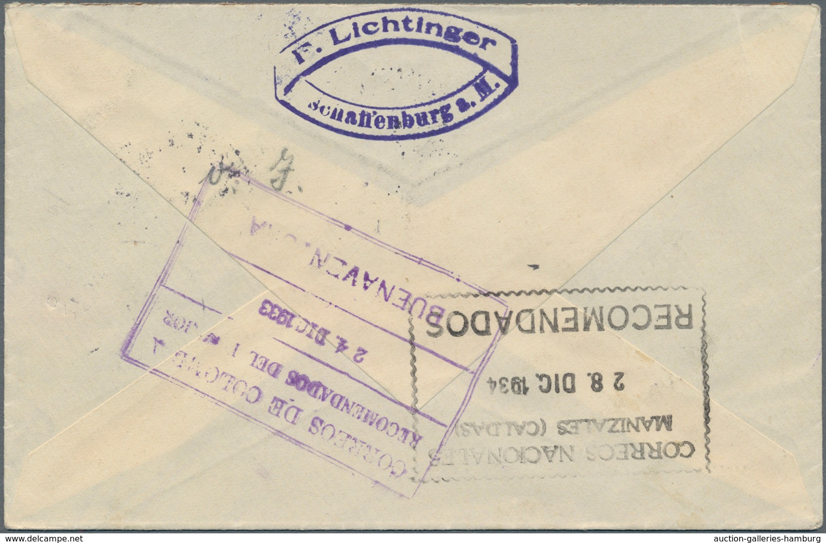 Deutsches Reich - 3. Reich: 1934, Hindenburg Trauer 25 Pfg. Oberrand-Paar Und 5 Pfg., Portorichtig A - Briefe U. Dokumente