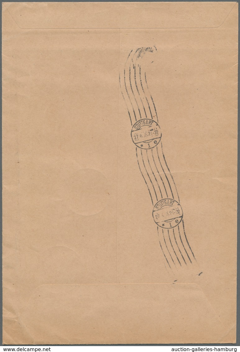 Deutsches Reich - 3. Reich: 1935, "OSTROPA"-Block Mit Königsberger Sonderausstellungsstempel Vom Ers - Covers & Documents