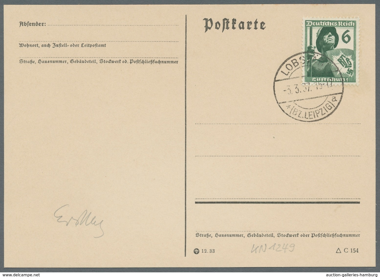 Deutsches Reich - 3. Reich: 1937 Luftschutz, Kplt Satz Auf Drei Belegen Je Mit Erstagstpl.vom 3.3.37 - Covers & Documents