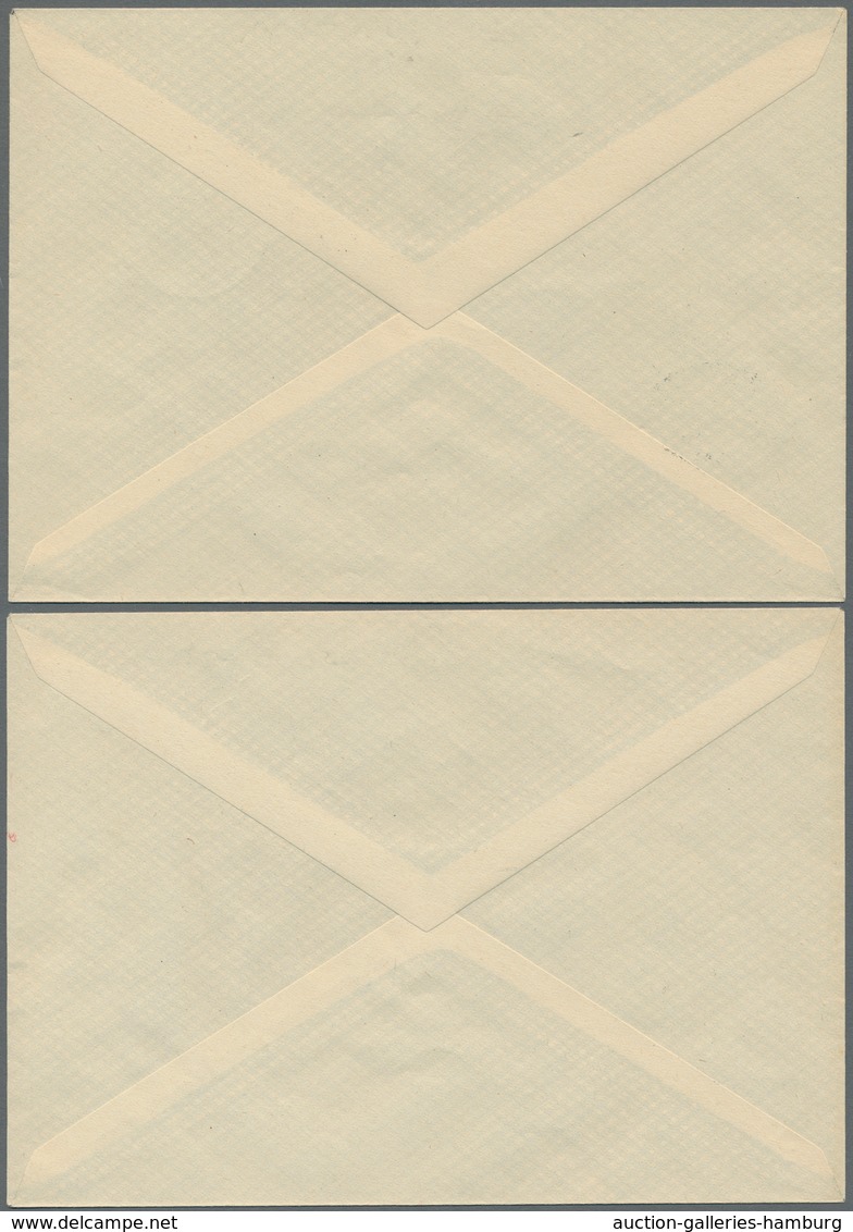 Deutsches Reich - 3. Reich: 1940, Winterhilfswerk, Kplt. Unterrandsatz Auf 2 Adressierten FDC's Mit - Covers & Documents