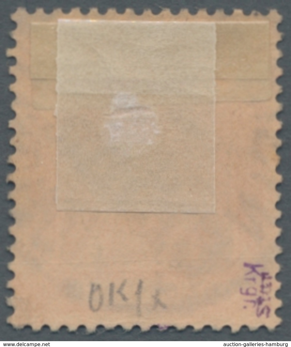 Deutsche Post In China: 1900, 30 Pfennig Handstempel, Kabinettstück Mit Sauberer Entwertung TIENTSIN - Deutsche Post In China
