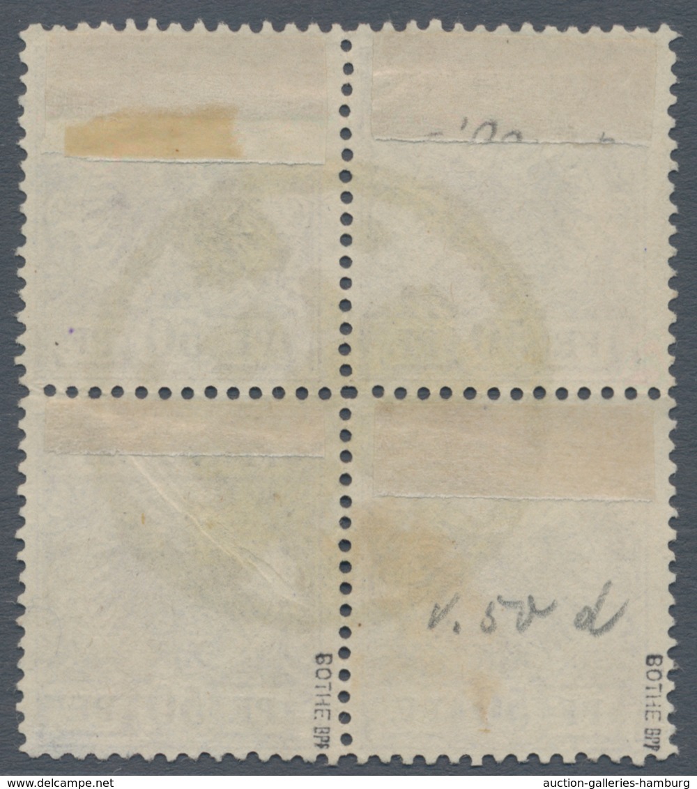 Deutsche Kolonien - Samoa - Vorläufer: 1892 Krone/Adler 50 Pfg. Im Viererblock Als Vorläufer. Reiner - Samoa