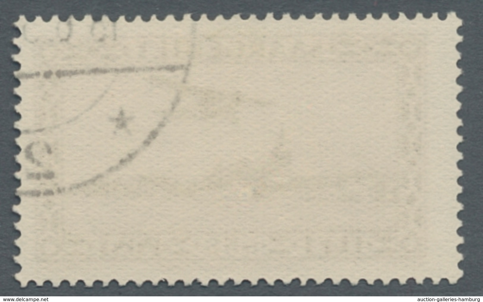 Deutsche Abstimmungsgebiete: Saargebiet: 1932, Flugpostausgabe 5 Franc Mit Plattenfehler "Punkt Unte - Covers & Documents