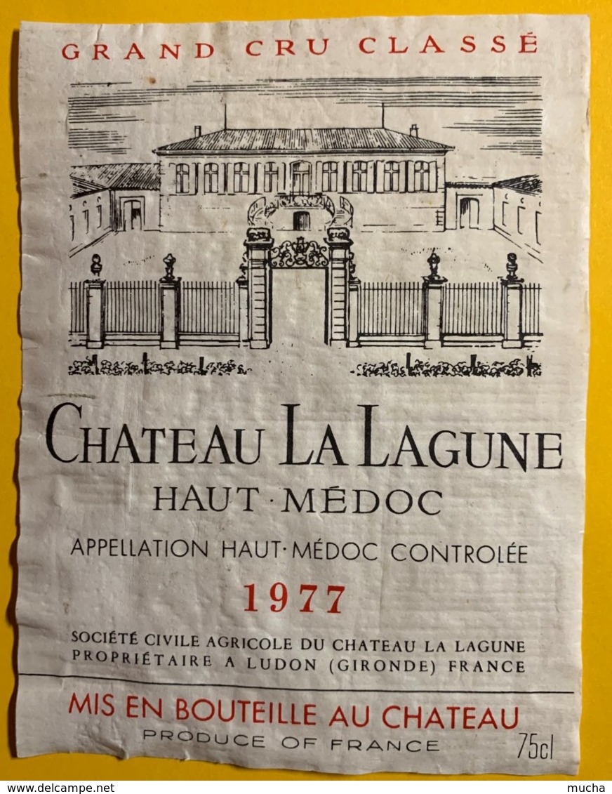 12013 - Château La Lagune 1977 Haut-Médoc - Bordeaux