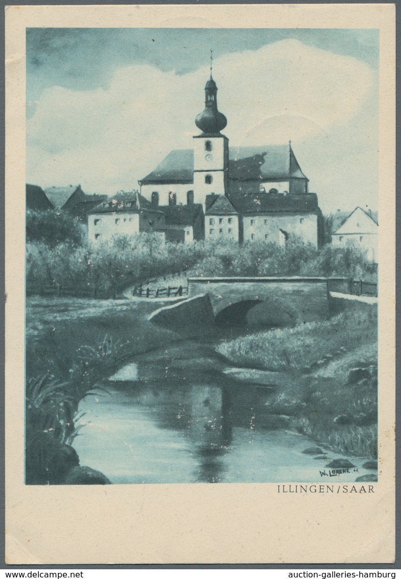 Saarland (1947/56) - Besonderheiten: THOLEY (SAAR) 21.6.52 TAG DER SCHAFFENDEN JUGEND, Klarer Abschl - Sonstige & Ohne Zuordnung