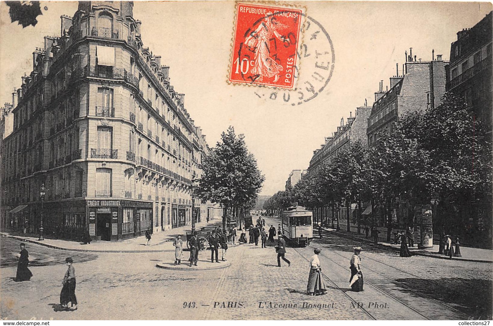 75007-PARIS- L'AVENUE BOSQUET - Arrondissement: 07