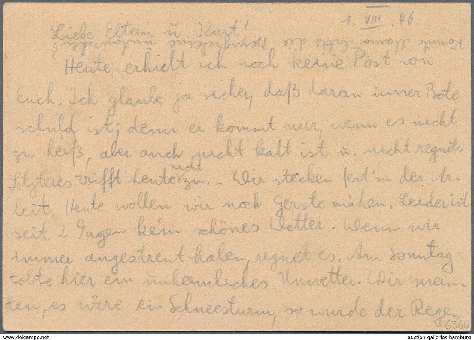 Bizone: 1945, Freimarke AM-Post 8 Pf Und 8 Pf Halbierung (nicht Erlaubt!) AM-Post 4 Pf Mit 4 Pf Halb - Sonstige & Ohne Zuordnung