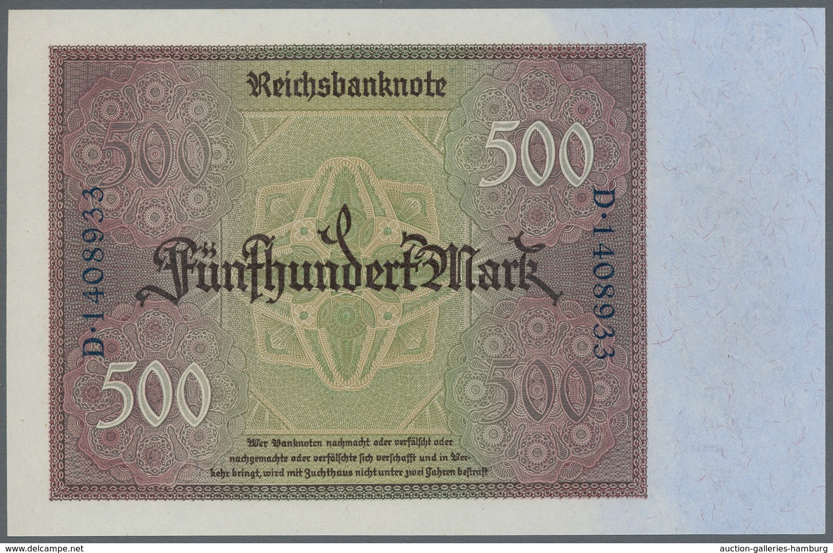 Deutschland - Deutsches Reich bis 1945: 1898-1985, Sammlung von etwa 230 Banknoten welche überwiegen