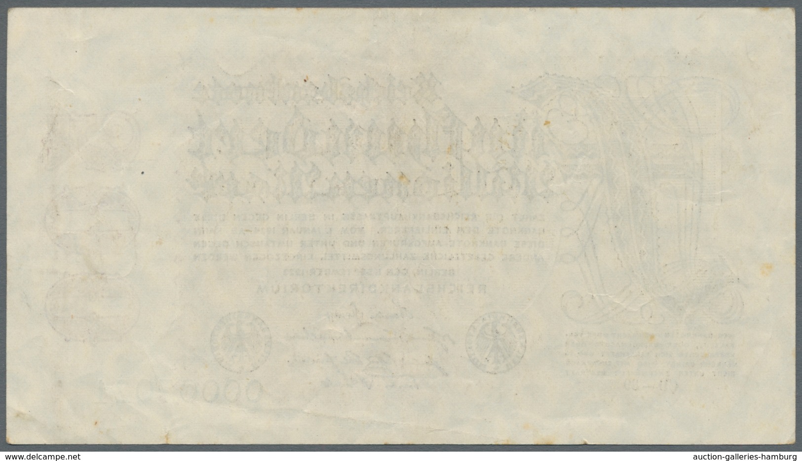 Deutschland - Deutsches Reich bis 1945: 1898-1985, Sammlung von etwa 230 Banknoten welche überwiegen