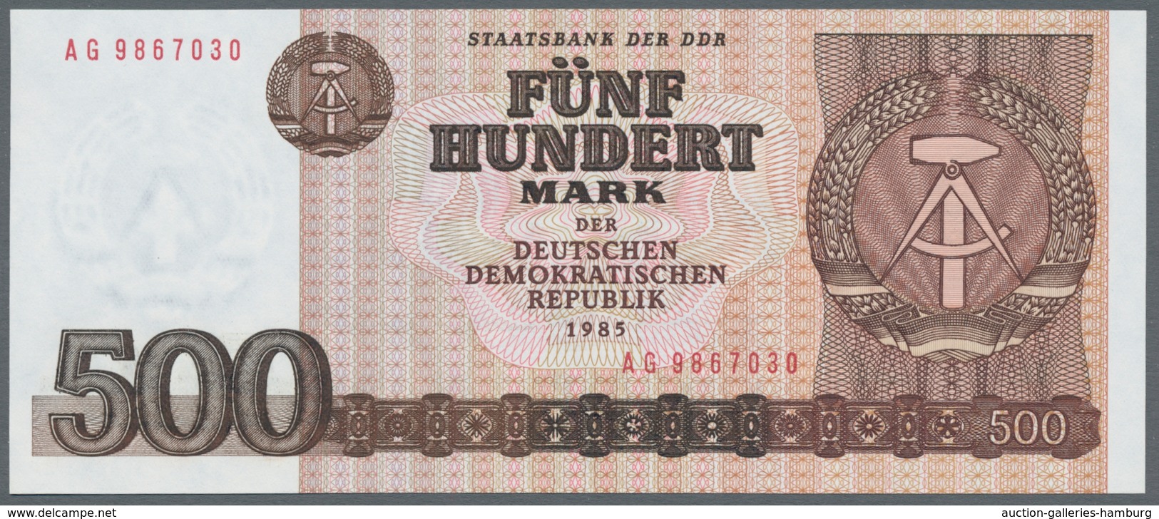 Deutschland - Deutsches Reich bis 1945: 1898-1985, Sammlung von etwa 230 Banknoten welche überwiegen